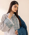 2 Piece - Embroidered Light Khaddar Suit
